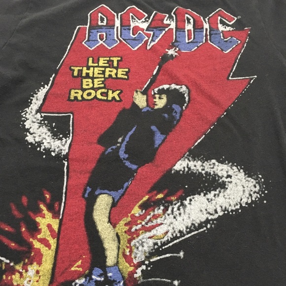 AC/DC Let There Be Rock World Tour 1977 VTG-Style - Picture 3 of 6